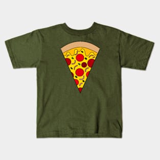 A Pizza Slice Kids T-Shirt